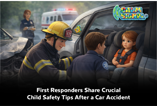 First Responders Share Crucial Child Safety Tips After a Car Accident