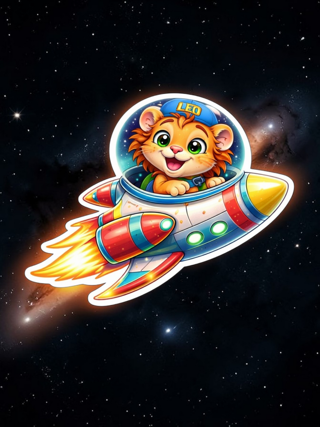 Leo - Glow Galaxy Light-Speed Leader