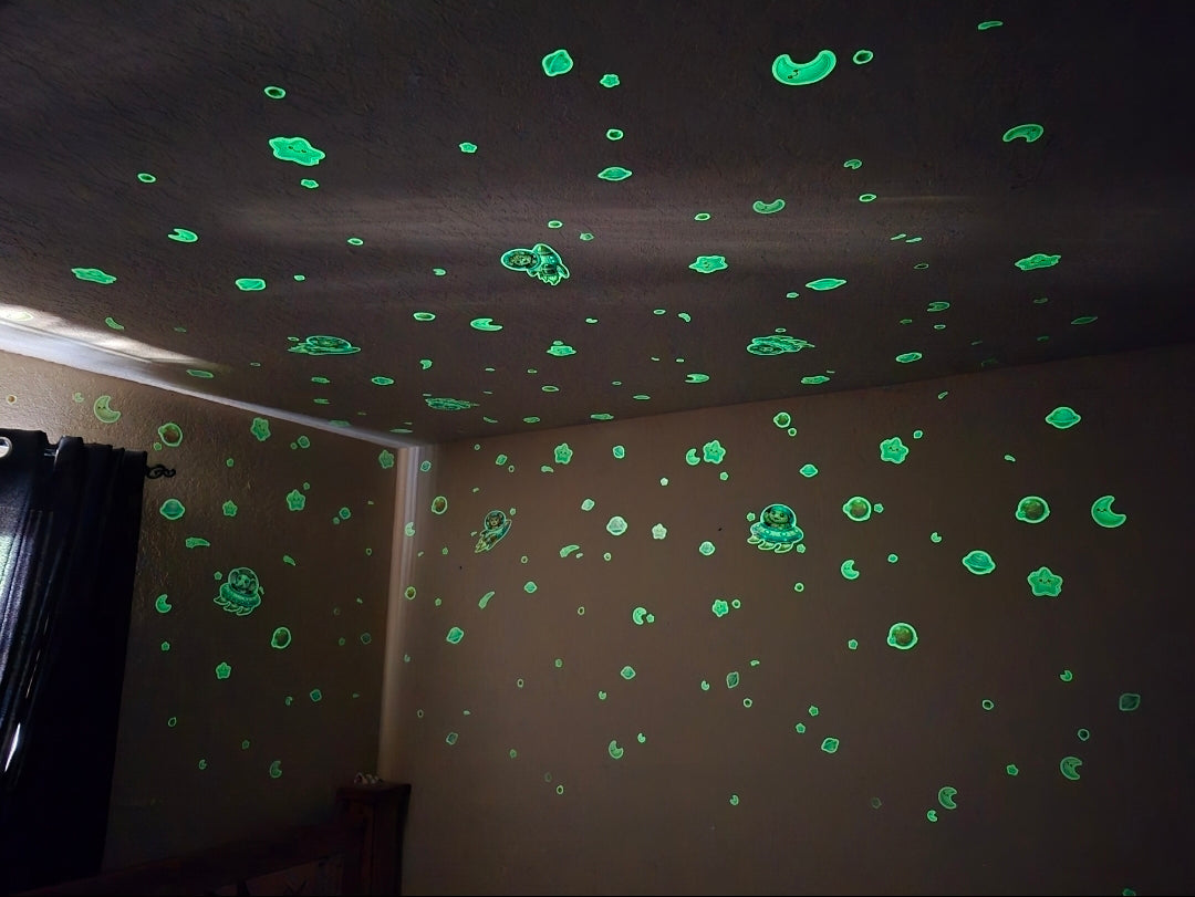 Glow Galaxy Stars - 54-Piece Mini Galaxy Set