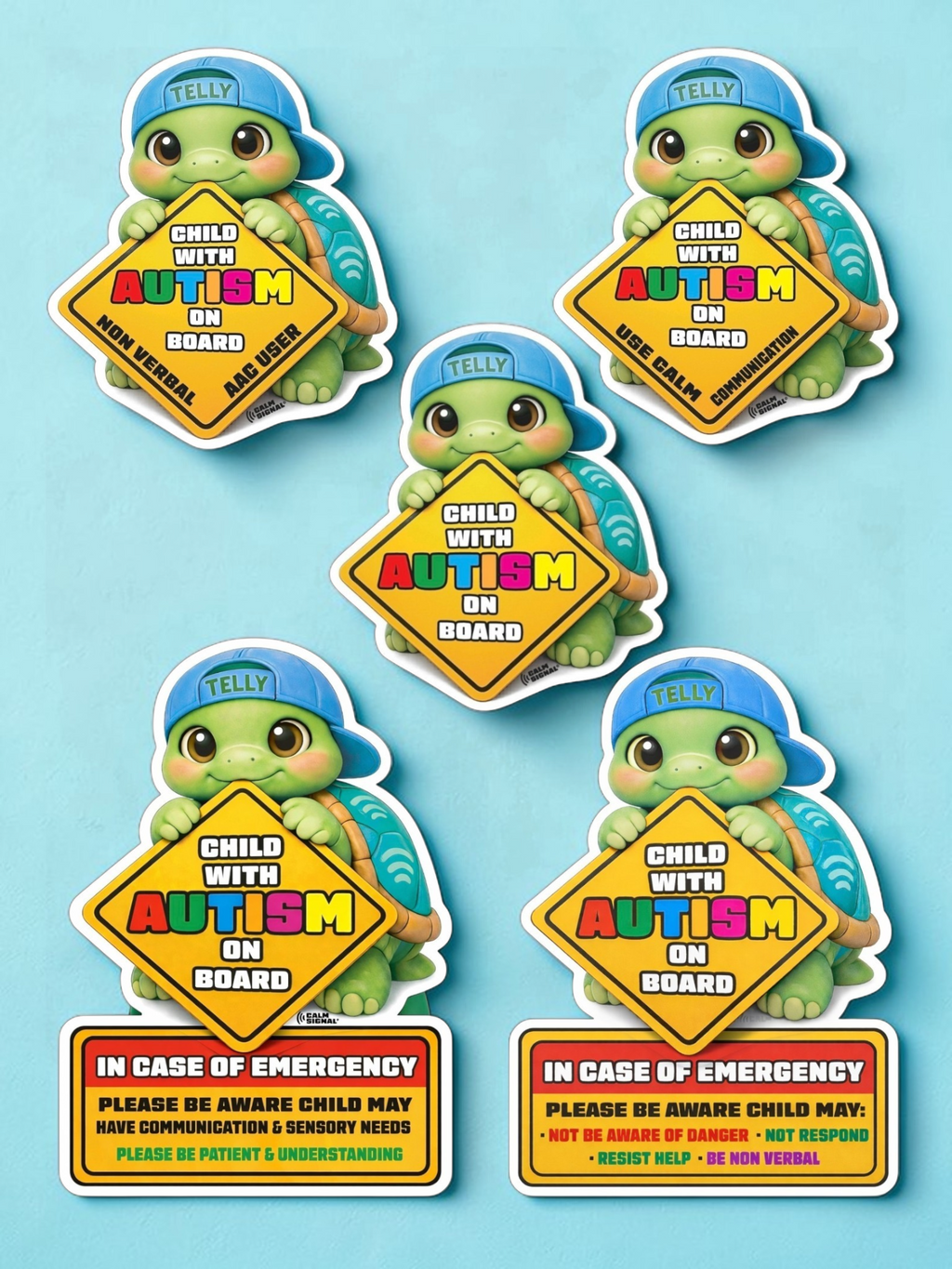 Autism on Board Series – 5 Pack Bundle