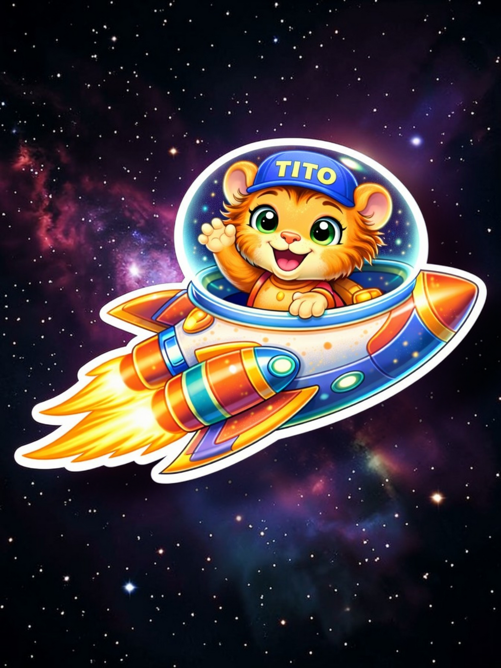 Tito - Glow Galaxy Rocket Rider