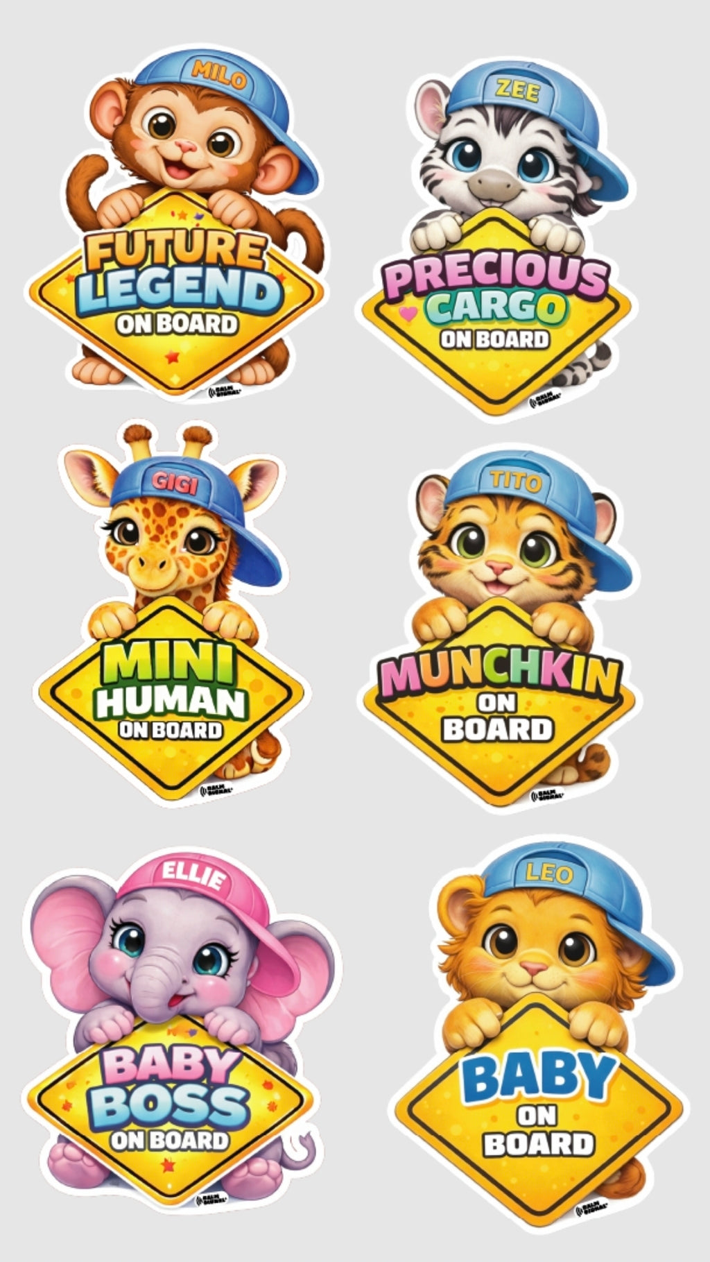 Baby on Board Series – 6 Pack Bundle